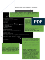 Q2 A) Show (Include Descriptions) The Relevant Running Configuration For The Edge Router