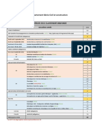 Département Génie Civil Et Construction: Cursus GCC Classique 2022-2023