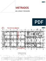 Metrados: Vigas, Losas Y Escalera