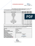 Cotización de Servicios: Fecha Señores: Lavandería Raysa Bubbles SRL Atención.-Oficina de Logística