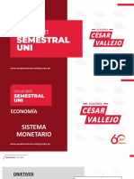 Sistema monetario y funciones del dinero