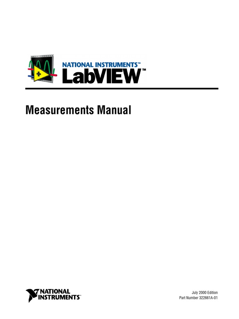 Labview Measurement Guide PDF Data Acquisition Input/Output