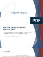 Passive Voices