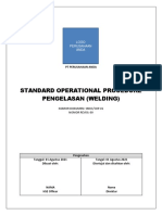 Instruksi Kerja (SOP) Pengelasan