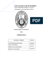 Laboratorio de Física I - Cinemática