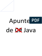 Apuntes de C# Java