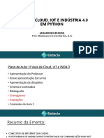 Cloud, IoT e Indústria 4.0 em Python