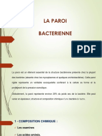 La Paroi Bacterienne