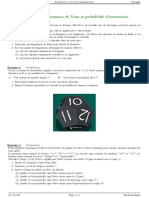 1 Arbres, Tableaux, Diagrammes de Venn Et Probabilité D'événements