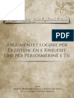 Argumentet Për Ekzistencën e Krijuesit