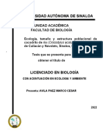 Universidad Autónoma de Sinaloa: Unidad Académica Facultad de Biología