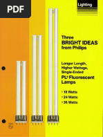 Westinghouse Oct. 1978 Large Lamp Catalog | PDF | Electromagnetic