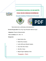 Procesos de La Integracion Regional-Grupo 05