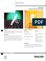 Philips PLS 2-Pin Compact Fluorescent Lamps Bulletin 4-93