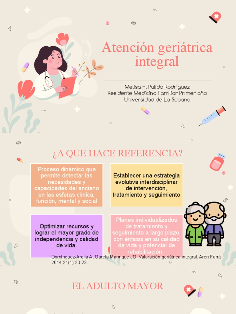 Atención Geriatrica Integral | PDF | Geriatría | Depresión (estado de