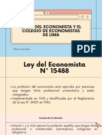 La ley del economista y el CEL