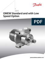 Orbital Motors: OMEW Standard and With Low Speed Option