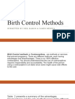 Birth Control Methods