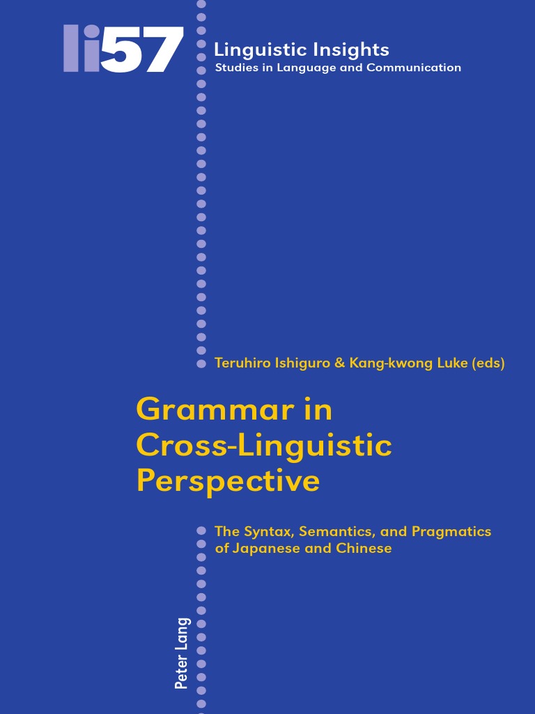 Li li grammar in cross linguistic perspective pdf