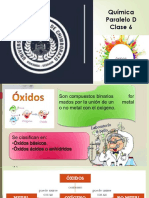 Clase 6. Oxidos