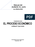 El Proceso Económico: Manual Del Estudiante 2a. Parte