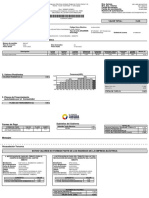 Factura eléctrica detalle consumo y cobros