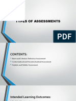Ppt-Types of Assessment (Cupido, Lucky Andrey)