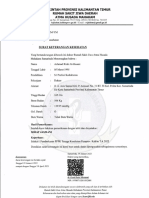 Surat Keterangan Kesehatan Jasmani Dan Rohani