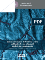 Análisis de la encuesta sobre las universidades de América Latina y el Caribe frente a la COVID