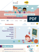 MCV Presentación Informe de Primera Infancia en Medellín 2016-2019