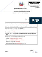 Formulario de Información Sobre El Oferente: SNCC.F.042
