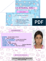 Clínica Integral Niño I: Universidad Católica Los Ángeles de Chimbote Faculdad Ciencias de La Salud Escuela Odontología