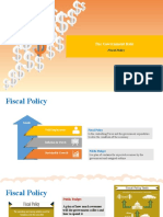 The Government Role: Fiscal Policy