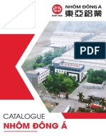 CATALOGUE NHÔM ĐÔNG Á 2022 (full hệ)