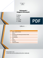 Kelompok 6 Anggota Kelompok: Zafran Ibam Arun Ayyash Yuhda