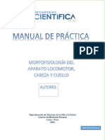 Autores:: Manual de Practica de Morf. Del Aparato Locomotor, Cabeza Y Cuello 2023-1