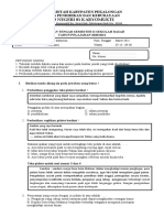 2.2 Soal PTS Bahasa Indonesia Kelas 6