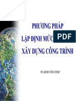 Phương Ph Á P L Ậ PĐ Ị NHM Ứ C, Đơn Gi Á Xây D Ự Ng Công Trình