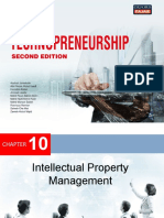 UniKL Technopreneurship CHP 10 - Intellectual Property Management