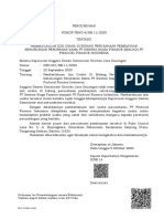 Peng - Pemberlakuan Izin Usaha Sehubungan Perubahan Nama Menjadi PT Finaccel Finance Indonesia