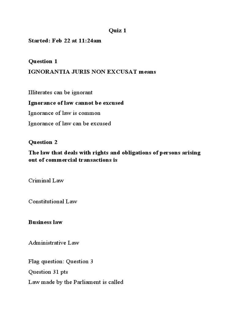 LABE MCQs PDF Guarantee Legal Ethics