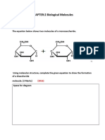 Biological Molecules Chapter 2