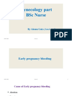 Gynecology Part BSC Nurse: by Alemu Guta (Ass.T Prof)