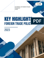 India's New Foreign Trade Policy 2023 Highlights Key Changes