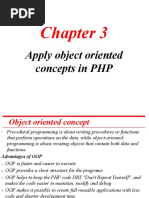 Chapter 3 PHP Objects-1