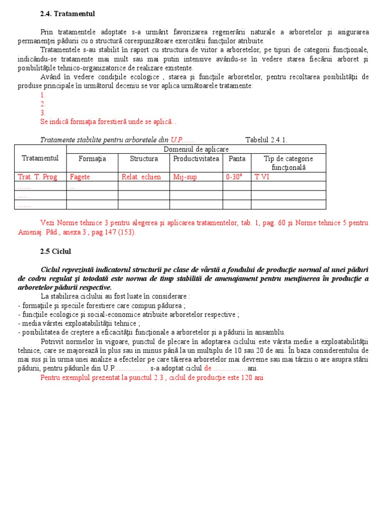 Partea A III-a Proiect Amenajare | PDF