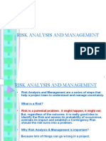 Risk Analysis and Management: by Hüseyin Gürsev 2011