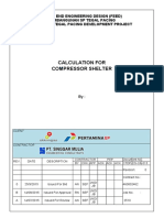 Calculation For Compressor Shelter