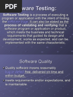 Software Testingppt