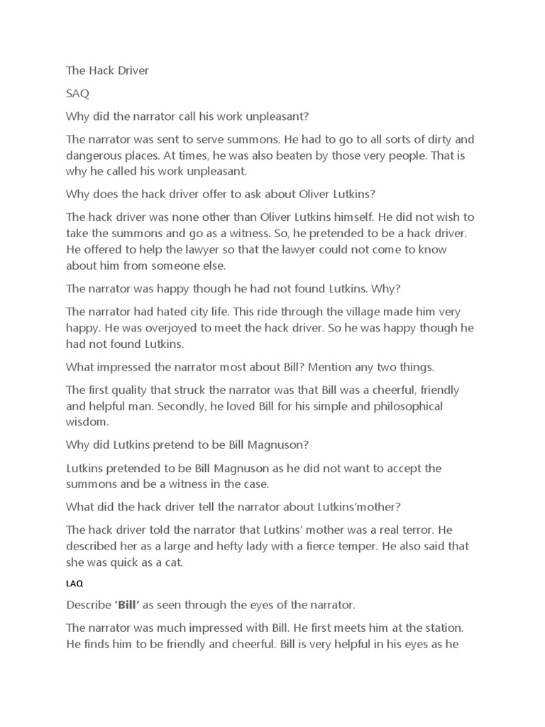 The Hack Driver: Deception and Discovery | PDF | General Fiction